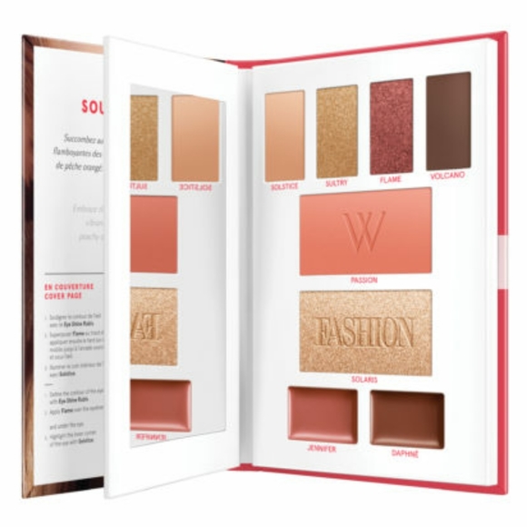 HTF☃️Face Need☃️BNIB LE Lise Watier x FASHION Soul On Fire Face Palette! Gorg!! - Picture 6 of 16